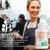 Bronson Super B 100 Vitamin B Complex Sustained Release Contains All B Vitamins (Vitamin B1, B2, B3, B6, B9 - Folic Acid, B12) Supports Energy Metabolism & Nervous System Health, Non-GMO, 250 Tablets view 3