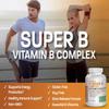 Bronson Super B Vitamin B Complex Sustained Slow Release (Vitamin B1, B2, B3, B6, B9 - Folic Acid, B12) Contains All B Vitamins 250 Tablets view 3