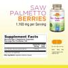 Nature's Life Saw Palmetto Berries 1160 mg | Healthy Prostate, Urination Frequency & Hair Health Support | Non-GMO | 250 Vegetarian Capsules view 2