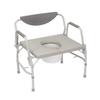 Bariatric Deluxe Drop-Arm Commode view 1