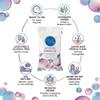 No-Rinse Cleanlife Products Shampoo Cap - Waterless, Rinse Free Hair Washing and Conditioning Shower Caps for Bathing Elderly, Bedridden, Hospital Patients - Disposable, Hypoallergenic view 2