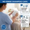No-Rinse Cleanlife Products Shampoo Cap - Waterless, Rinse Free Hair Washing and Conditioning Shower Caps for Bathing Elderly, Bedridden, Hospital Patients - Disposable, Hypoallergenic view 3