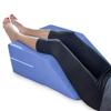 DMI Firm Wedge Pillow, Leg Pillow, Bolster Pillow, FSA Eligible Incline Pillow for Leg Elevation, Snoring, Foot Circulation, Pregnancy, Sciatica, Blue, 28.9 x 19.5 x 10 view 1