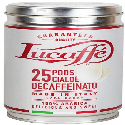 15 Lucaffe' Decaf Espresso Pods