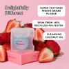 Cocofloss Woven Dental Floss, Dentist-Designed Oral Care, Strawberry Scent, Waxed, Expanding, Kid-Friendly String Floss with Coconut Oil, 3 Spools (33 yd Each) view 2