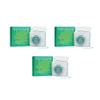 Cocofloss Woven Dental Floss, Dentist-Designed Oral Care, Mint, Waxed, Expanding, Vegan, Kid-Friendly String Floss with Coconut Oil, 3 Spools (33 yd Each) view 1