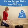 Carex Upeasy Seat Assist Plus - Portable Self-Powered Lifting Seat Cushion for Chairs, 70% Weight Support up to 340 lbs. - Lift Assist for Seniors and Mobility Support view 4