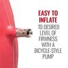 DMI Inflatable Ring Donut Seat Cushion Pillow for Hemorrhoid, Pregnancy, and Tailbone Pain, Red, 18 in view 3