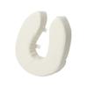 DMI Raised Toilet Seat Cushion and Cover to Add Extra Padding the while Relieving Pressure, Tear Resistant, FSA & HSA Eligible, 2 Inch Pad, White view 4