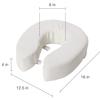 Briggs Healthcare Vinyl Cushion Toilet Seat, 4" view 3