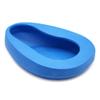 DMI Bedpan for Bariatric Adults with No Spill or Splash Design, FSA/HSA Eligible, Blue view 1