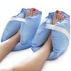 DMI Heel Cushion Protector Pillow to Relieve Pressure from Sores and Ulcers, Foot Pillow, FSA HSA Eligible, Adjustable in Size, Blue, White, Sold as a Set of 2 view 1