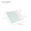 DMI Waterproof Sheet to be Used as a Bed Pad, Mattress Protector, FSA and HSA Eligible, Furniture Cover or Seat Protector with Quilted Slide Sheet and 4 Layers of Protection, With Straps, 28 x 36 view 2