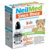 Neilmed's Sinus Rinse, Pediatric, Complete Saline Nasal Rinse Kit 60 Premixed Packets view 1