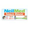 Neilmed's Sinus Rinse, Pediatric, Complete Saline Nasal Rinse Kit 60 Premixed Packets view 3