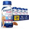 Ensure Plus Butter Pecan Nutrition Shake | Meal Replacement Shake | Ready To Drink | 16g Protein and 27 Vitamins and Minerals | 8 fl oz - 24 Pack view 1