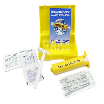 Sawyer Products B4 Venom Extractor & Suction Pump Kit for Snake Bite, & Bee, Wasp, and Mosquito Stings