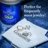 Goddard's Silver Polishing Cloth for Jewelry, Remove Tarnish on Plated or Sterling Silver, Gold, Antiques, and Leaves Tarnish Protection, 1 Cloth view 3