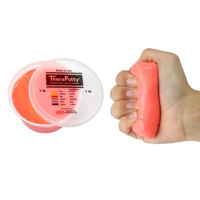 CanDo TheraPutty Standard Hand Exercise Putty For Rehabilitation, Exercises, Hand Therapy, Occupational Therapy, Hand Strengthening, Improve Motor Skills, Stress Relief