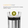 simplehuman Code R 60 Count, Dispenser Pack Custom Fit Liners, Drawstring Trash Bags, 10 Liter / 2.6 Gallon, White view 4