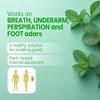 Body Mint Original | Chlorophyll Deodorizing Supplement for Full Body Freshness | Aluminum-Free Plant-Based Internal Deodorant | Fresh Underarms, Breath, Body & Feet | 50 tabs view 3