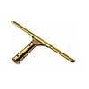 Ettore 10018 Solid Brass Window Squeegee, 18-Inch , Yellow view 1
