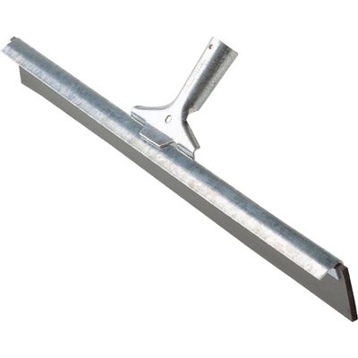 Ettore Industrial Duty Floor Squeegee, 24 in, Steel Gray