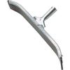 Ettore 24-Inch Curved Industrial Duty Steel Floor Squeegee, Silver, 24 In (54524) view 1