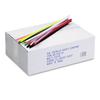 Chenille Kraft 911001 Jumbo Stems, 12" x 6mm, Metal Wire, Polyester, Assorted, Box of 1000, 1/4 x 12 Inches view 1