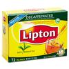 Lipton Hot Tea Black Decaffeinated 72 count view 1