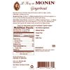 Monin - Gingerbread Syrup, Hint of Nutmeg and Cinnamon, Natural Flavors, Great for Lattes, Mochas, Sodas, and Cocktails, Non-GMO, Gluten-Free (750 ml) view 3