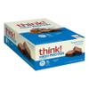 think! Protein Bars, High Protein Snacks, Gluten Free, Sugar Free Energy Bar with Whey Protein Isolate, Brownie Crunch, Nutrition Bars without Artificial Sweeteners, 2.1 Oz (10 Count) view 1