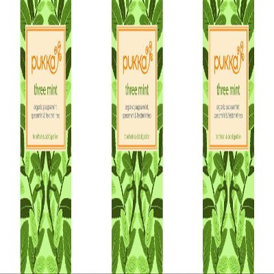 (3 PACK) - Pukka Herbs - Triple Mint Tea | 20 sachet | 3 PACK BUNDLE