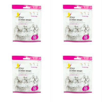 (4 Pack) - Itsu - Miso Soup Pouch Original | 75g | 4 Pack Bundle