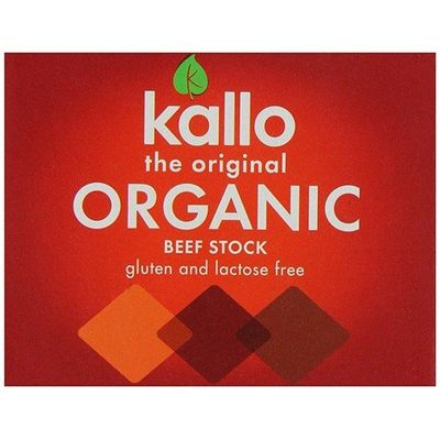 (10 Pack) - Kallo - Org Beef Stock Cubes | 66g | 10 Pack Bundle