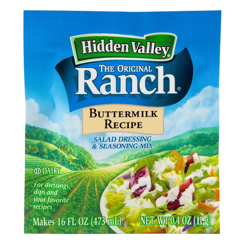 Hidden Valley Original Ranch Restaurant Style Dressing Recipe Mix, 0.4 Ounce (Package May Vary)