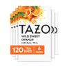 TAZO Wild Sweet Orange Tea Bags, Unsweetened Herbal Tea, Caffeine-Free, 120 Total Tea Bags (20ct - Pack of 6) view 1