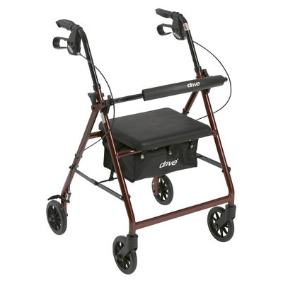 TR18 - Poly Fly Light Weight Transport Chair Wheelchair with Swing away Footrests, 18 Seat