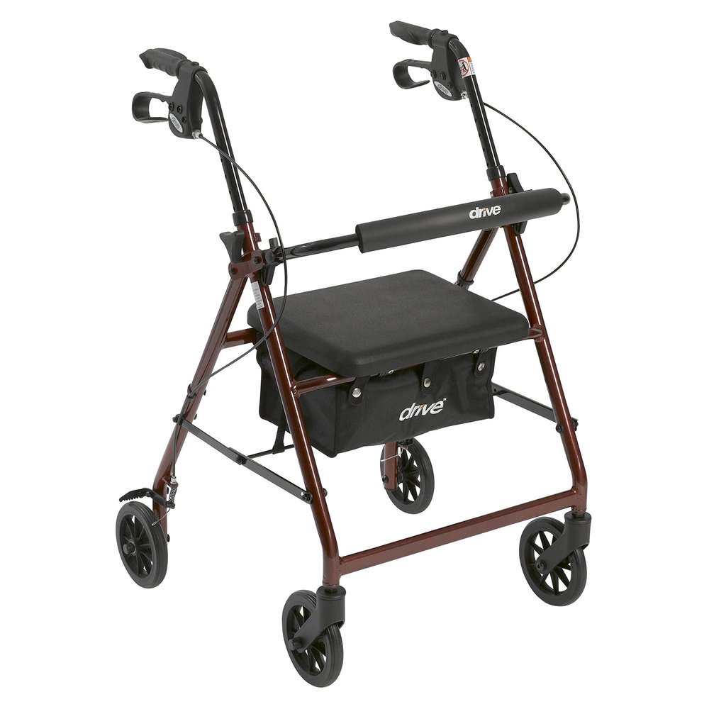 TR18 - Poly Fly Light Weight Transport Chair Wheelchair with Swing away Footrests, 18 Seat