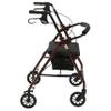 TR18 - Poly Fly Light Weight Transport Chair Wheelchair with Swing away Footrests, 18 Seat view 2