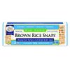 Edward & Sons Organic Unsalted Plain Brown Rice Snaps - Oven Baked, Whole Grain, Gluten Free, No Added Oils, Non-GMO Project Verified, USDA Organic - 3.5 Oz (Pack of 12) view 1