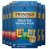 Twinings Variety Pack Black Tea Bags, 20 Count (Pack of 6), Includes English Breakfast, Early Grey, Irish Breakfast, and Lady Grey, Caffeinated, Enjoy Hot or Iced, 120 Teabags view 1