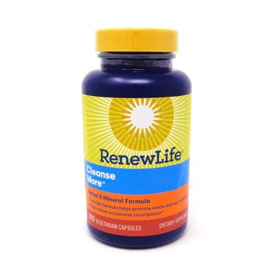 Renew Life Cleanse More Herbal & Mineral Formula, 100 Capsules