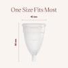 DIVA Cup - Medical Grade Silicone Cup for Period Care - Reusable Menstrual Cup - Up to 12 Hours of Continuous Wear - Model 1 (for Medium to Heavy Flow) view 4