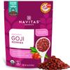 Navitas Organics Goji Berries  For Smoothies, Trail Mix, Baked Goods, Oatmeal & More  Vitamin A, Antioxidants, Fiber  Wolfberry - USDA Organic, Non GMO, Gluten Free, Vegan (16oz. Bag, 15 Servings) view 1