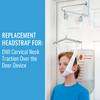 DMI Replacement Foam Padded Head Halter for Home Over-the-Door Cervical Traction Sets to Relieve Neck Pain, White view 4