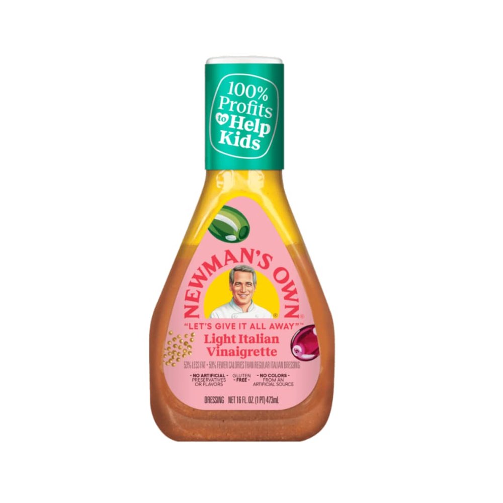 Newman's Own Light Italian Salad Dressing, 16-oz. (Pack of 6)