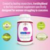 Daily Wellness Fertility Blend for Women - Fertility Supplements for Women, Conception Fertility Prenatal Vitamins, Trying to Conceive Progesterone Supplements, Cycle Support Conception Pills - 3 Pack view 4