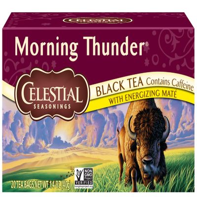 Celestial Seasonings Morning Thunder Tea, 20 ct