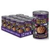 Amy's Organic Refried Beans Canned, Mild with Green Chiles, Vegan Gluten Free and Vegetarian, 15.4 Oz (12 Pack) view 1